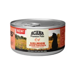 Acana Premium Paté Salmón y Pollo lata para gatos