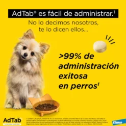 AdTab Comprimidos Masticables Antiparasitarios para perros