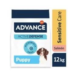Advance Active Defense Puppy Sensitive Care Salmón pienso para perros