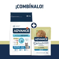 Advance Delicatessen Pavo en Salsa Sobres para gatos