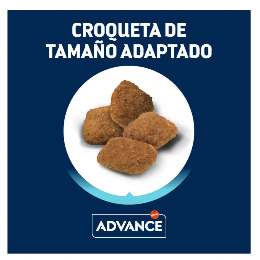 Advance Medium Senior +7 Active Defense Pollo y Arroz pienso para perros