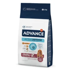 Advance Medium Senior +7 Active Defense Pollo y Arroz pienso para perros