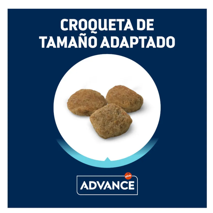 Advance Senior Mini +8 Pollo y Arroz pienso para perros