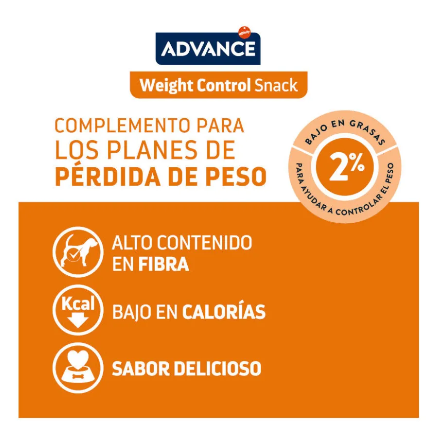 Advance Weight Control snack para perros