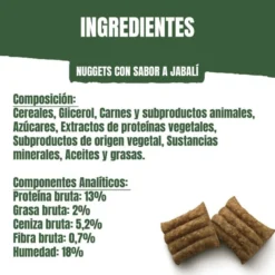 Adventuros Nuggets de Jabalí para perros