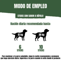 Adventuros Palitos Búfalo para perros