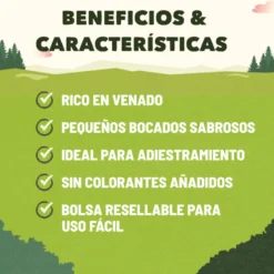 Adventuros Training Bocaditos de Venado para perros