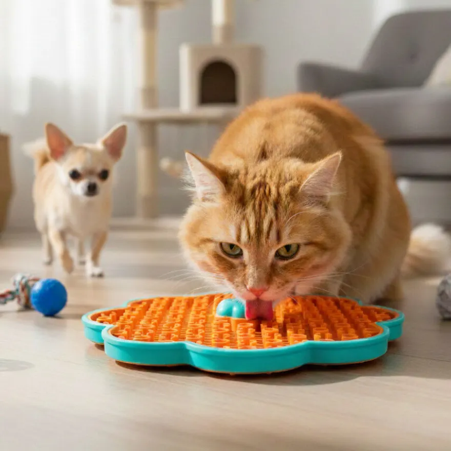 All For Paws Calming Pals Comedero Lamer para perros y gatos