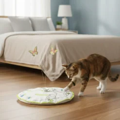 All For Paws Interactives Juguete Piel Insecto para gatos