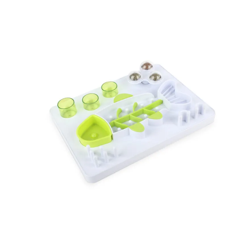 All For Paws Interactives Juguete Puzzle Pescado para gatos