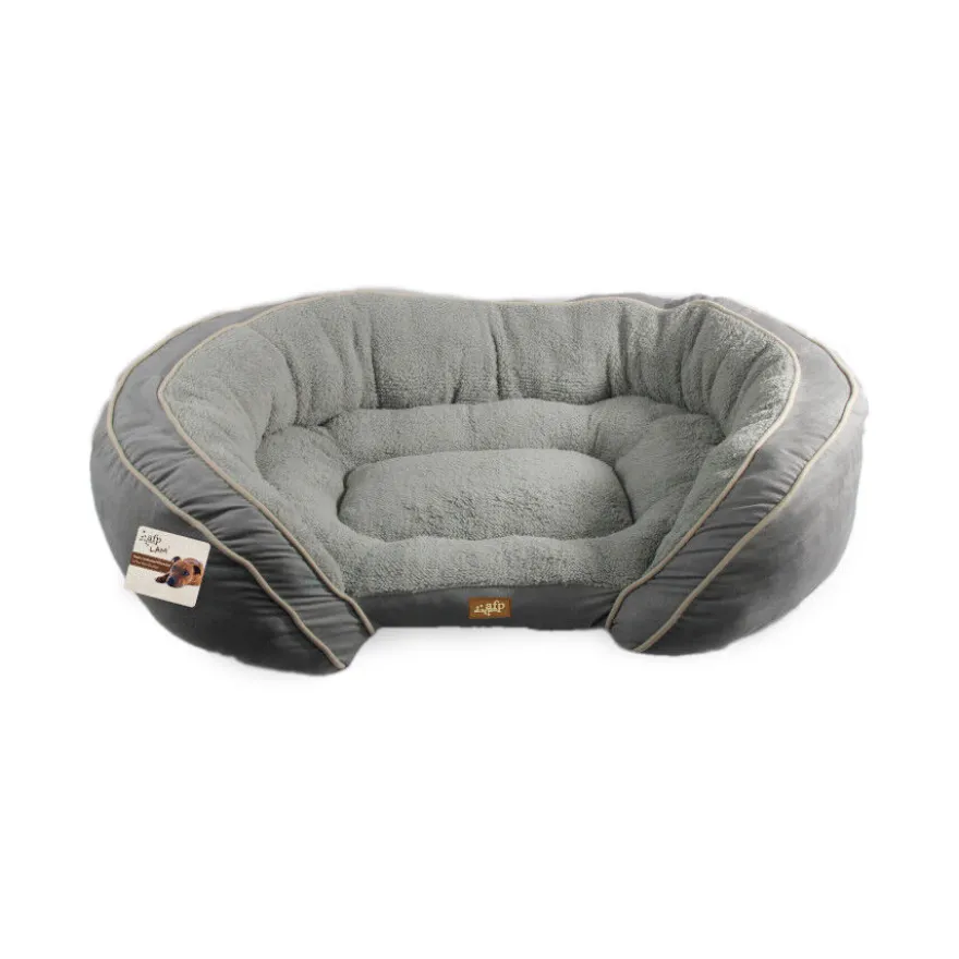 All For Paws Lamb Cama Lujo Gris para perros