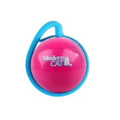 All For Paws Modern Cat Cola Giratoria Rosa Juguete para gatos
