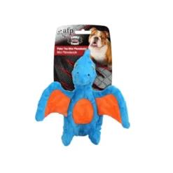 All For Paws My T Rex Azul Juguete para perros