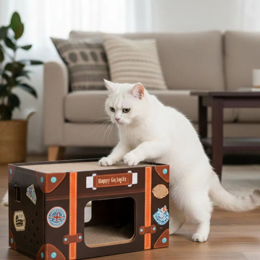 All For Paws Vintage Rascador Lucky Scrat para gatos