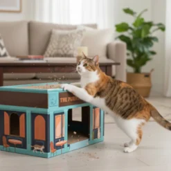 All For Paws Vintage Rascador Pint Scratcher para gatos