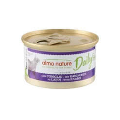 Almo Nature Adult Daily Menu Mousse de Conejo lata para gatos