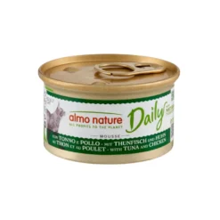 Almo Nature Daily Menu Mousse de Atún y pollo lata para gatos