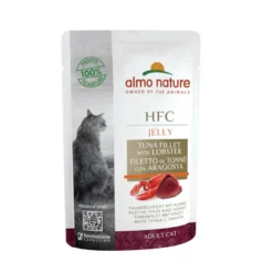 Almo Nature HFC Atún con Langosta en Gelatina sobre para gatos