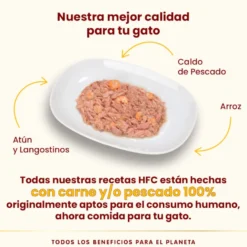 Almo Nature HFC Atún y Gambas lata para gatos
