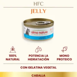 Almo Nature HFC caballa lata en gelatina para gatos