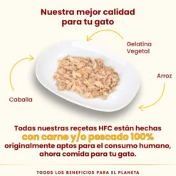 Almo Nature HFC caballa lata en gelatina para gatos