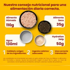 Almo Nature HFC Hydration Help Caldo de Salmón sobre para gatos