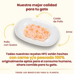 Almo Nature HFC Pollo y Queso para gatos