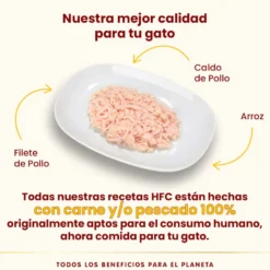 Almo Nature HFC Sterilised Filete de Pollo sobre para gatos