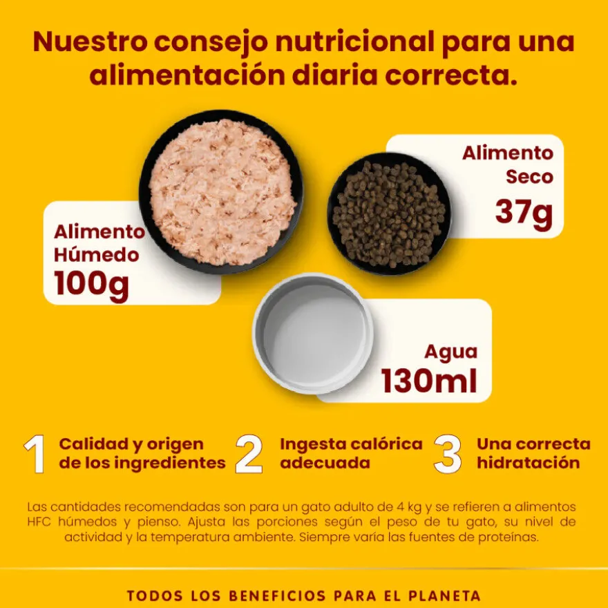 Almo Nature HFC Sterilised Filete de Pollo sobre para gatos