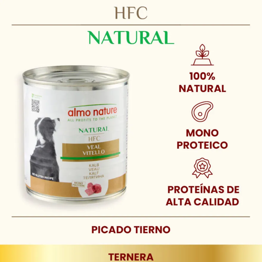 Almo Nature HFC Ternera lata para perros