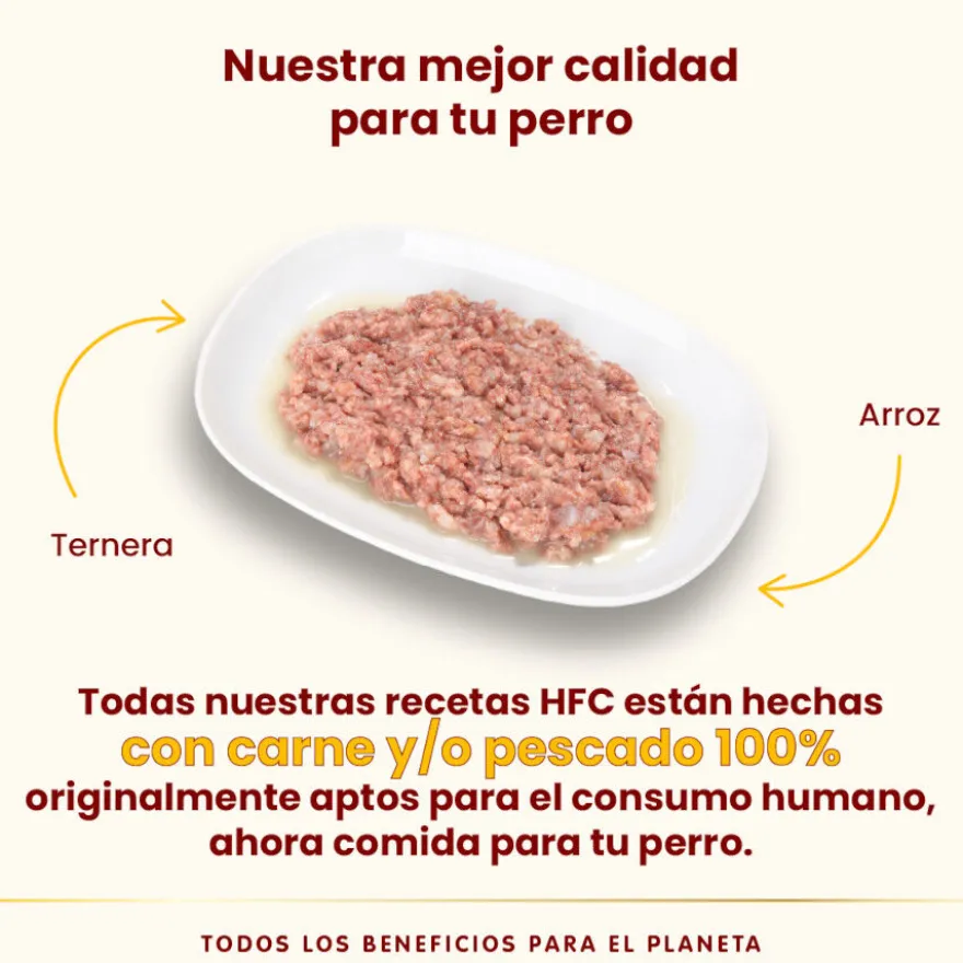 Almo Nature HFC Ternera lata para perros