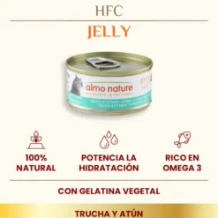 Almo Nature HFC Trucha y Atún en Gelatina para gatos