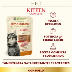 Almo Nature Kitten HFC Pollo sobre para gatos