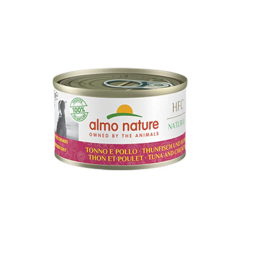 Almo Nature Lata Atún y Pollo para perro