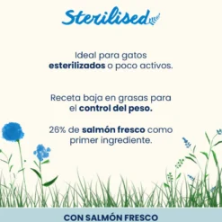 Almo Nature Sterilised de Salmon pienso para gatos