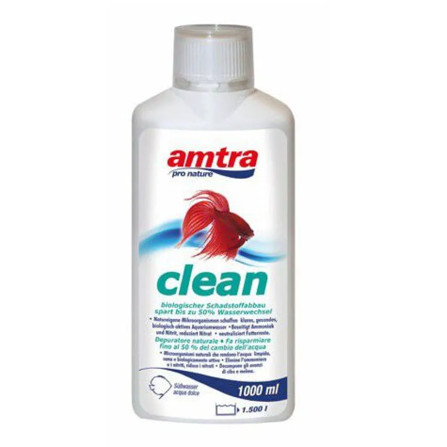 Amtra Clean Acondicionador de Agua para acuarios
