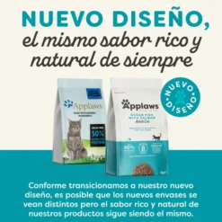 Applaws Adult Grain Free Pescado Azul y Salmón pienso para gatos