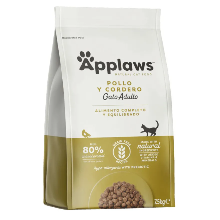 Applaws Adult Pollo y Cordero pienso para gatos