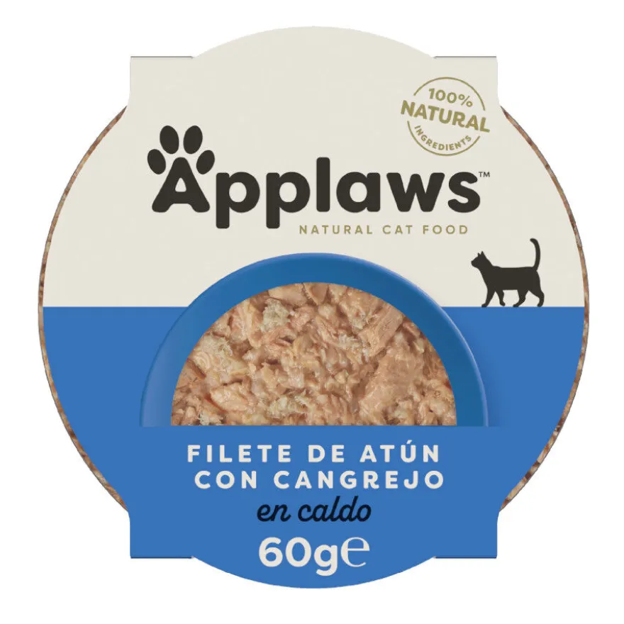Applaws Atún y Cangrejo tarrina para gatos