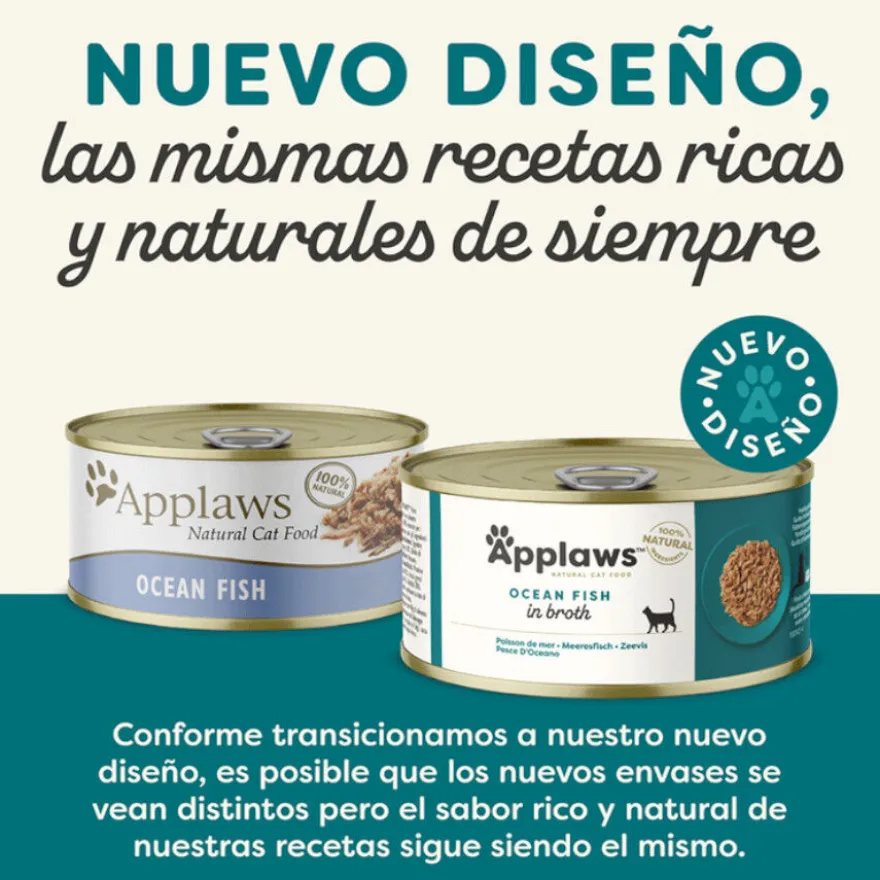 Applaws Pescado Azul lata para gatos