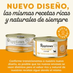 Applaws Pollo con Queso lata para gatos