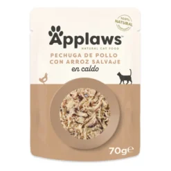 Applaws Pollo y Arroz sobre para gatos