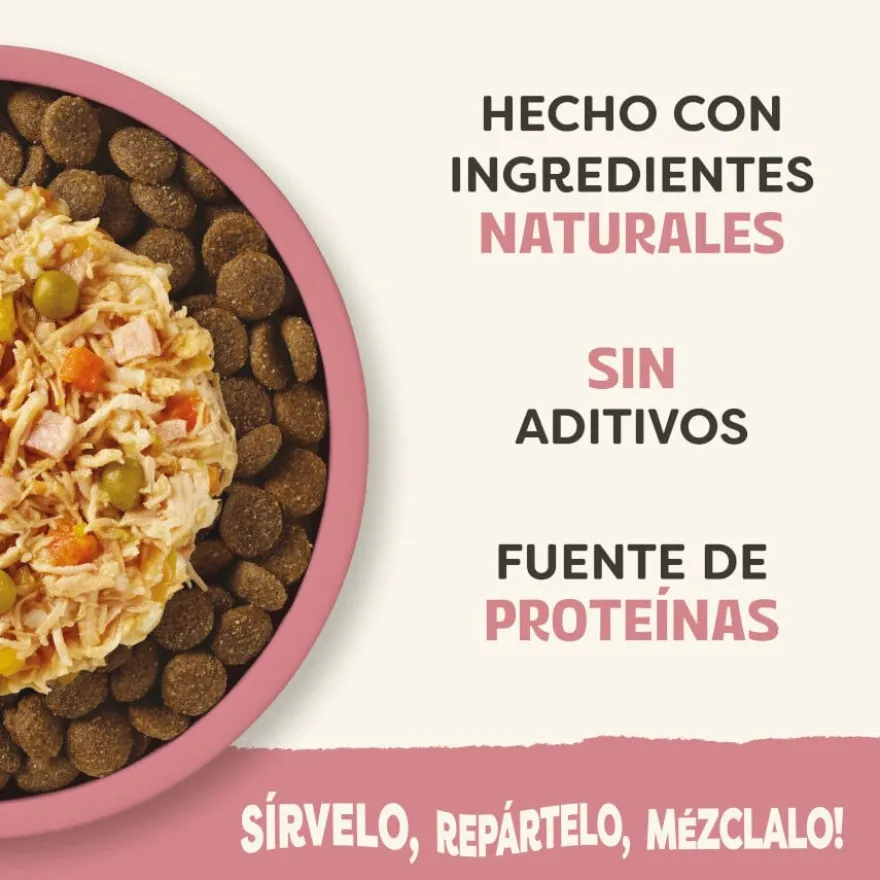 Applaws Taste Toppers Pollo con Jamón y Vegetales en Caldo lata para perros