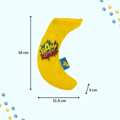 BAM! Peluche Banana con Catnip para gatos