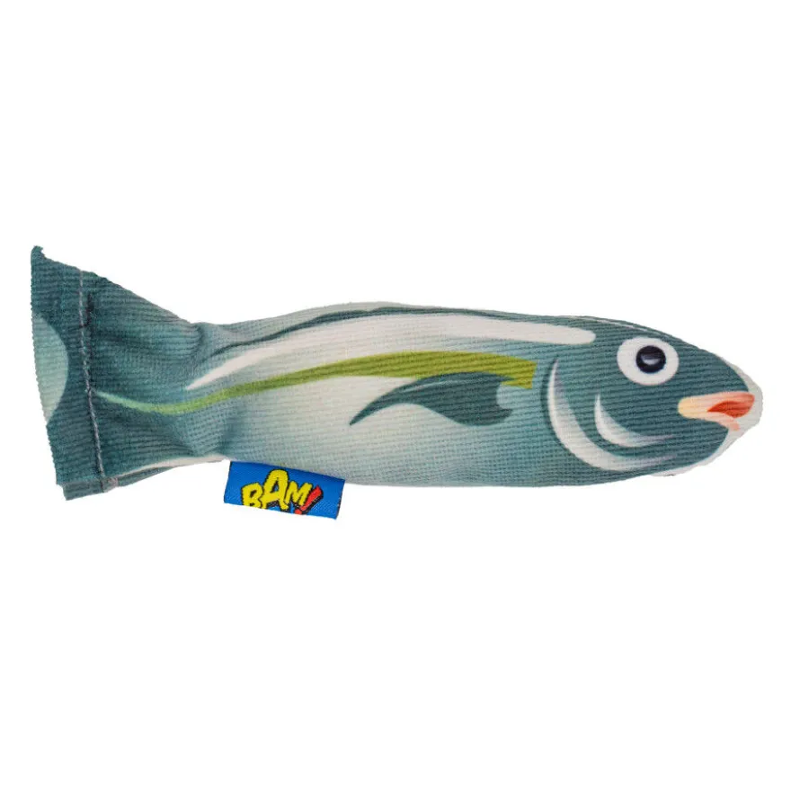 BAM! Peluche Pez con Catnip para gatos