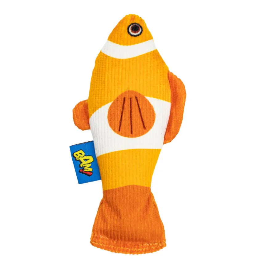 BAM! Peluche Pez Payaso con Catnip para gatos