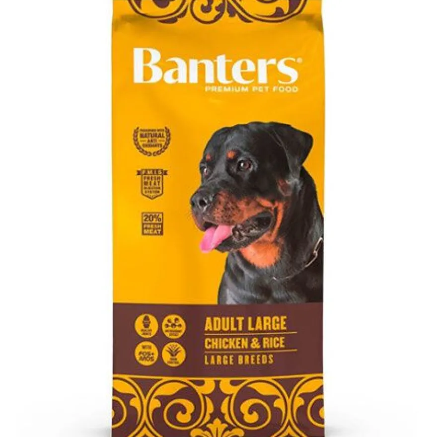 Banters Adult Large Pollo pienso para perros