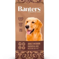 Banters Adult Medium Pollo pienso para perros