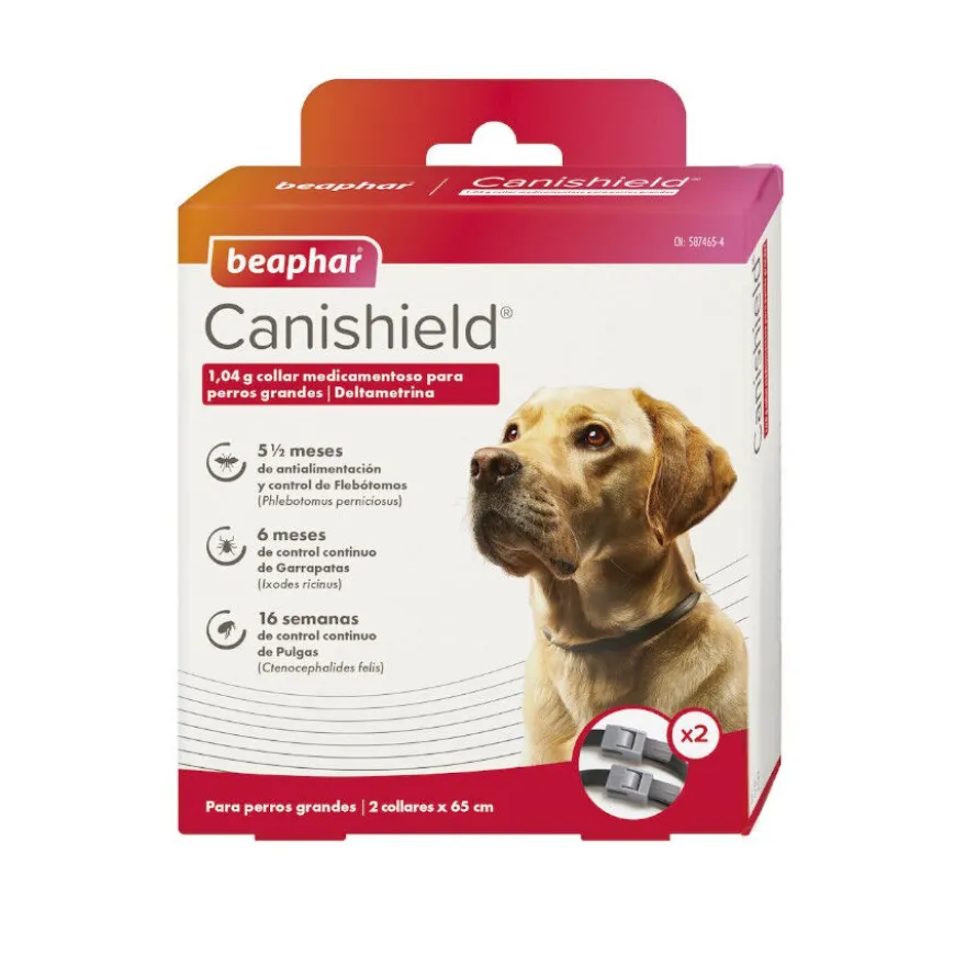 Beaphar Canishield Collar Antiparasitario para perros