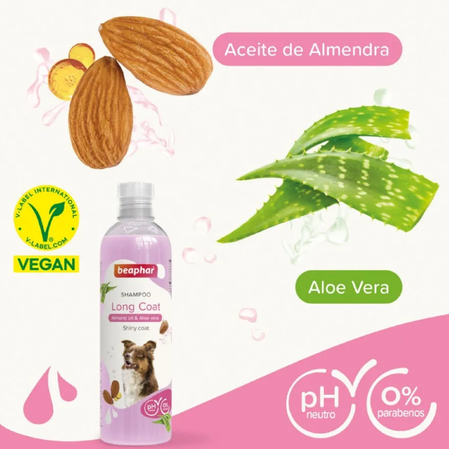 Beaphar Pelo Largo Champú para perros